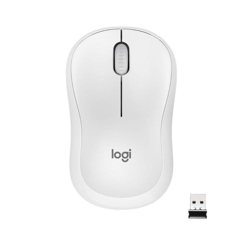 LOGITECH M221 Silent Wireless Ambidextrous Gaming Mouse ( 鈥?10-006130 ) ( 1000DPI / 3 Macro Button ) ( Off White )