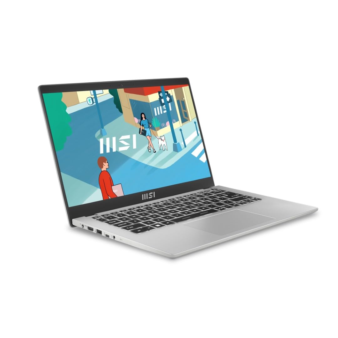 MSI MODERN 14 C13M-115IN [CI3-1315U/8GB/512GB SSD/WIN11 HOME/14.0"/INTEGRATED GRAPHICS/1 YEAR(S)/SILVER]