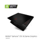 MSI THIN GF63 12UCX-1244IN/ I7-12650H/DDR IV 8GB*2 (3200MHZ)/512GB NVME PCIE SSD GEN4X4 /RTX 2050, GDDR6 4GB/WINDOWS11 HOME/2 YEAR WARRANTY TERM