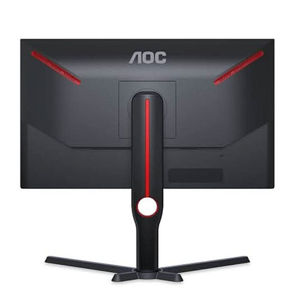 AOC 24.5 VA , FHD , 240 Hz, 0.5ms, 300 cd/m², HDMI 2.0 x 2, DP 1.2 x 1, NTSC 101% / sRGB 120% with Hight Adjustable Stand / AMD FreeSync Premium.