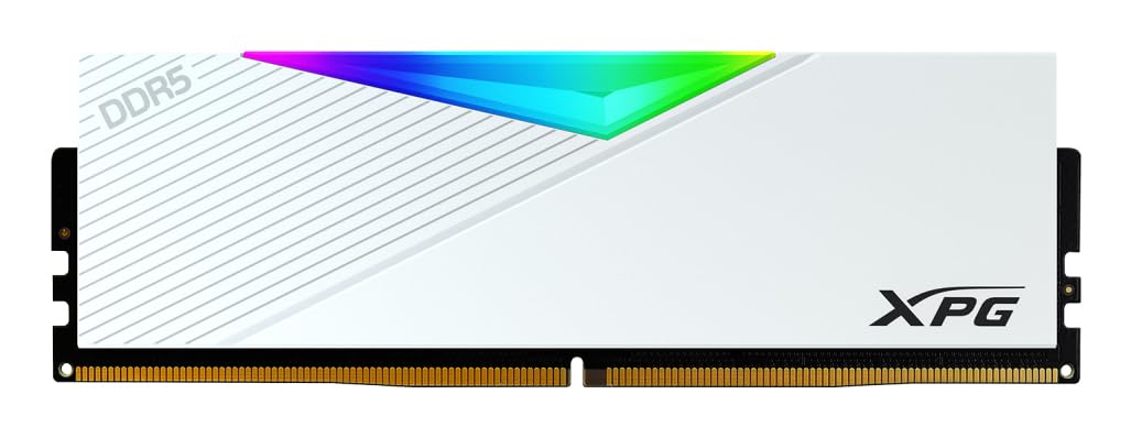 ADATA XPG 32GB D5 6000MHZ LANCER WHITE RGB AX5U6000C3032G-CLAWH