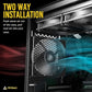 ARCTIC P12 PWM PST 120MM CABINET FAN BLACK