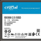 CRUCIAL BX500 500GB SATA 2.5-INCH SSD CT500BX500SSD1