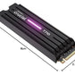 Crucial T710 2TB SSD NVMe M.2 PCIe 5.0 x4 Gen5 with Heatsink