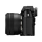 FUJIFILM X-T50 40 MP APS-C X-TRANS SENSOR|RETRO STYLE MIRRORLESS CAMERA|4K/6.2K VLOGGING|HIGH SPEED RECORDING FHD 240FPS|ADVANCE AF WITH 15-45MM OPTICAL ZOOM LENS F/3.5-5.6 - BLACK