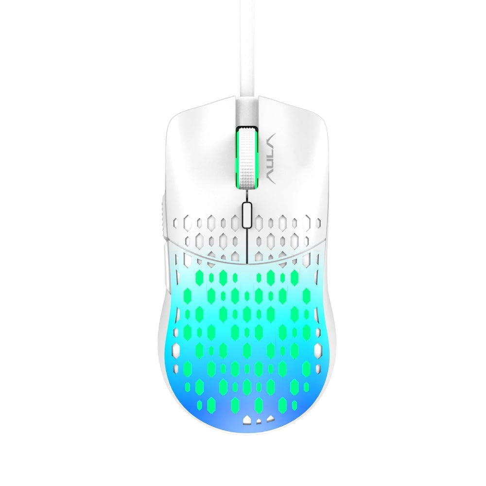 AULA S11 PRO Wired Ergonomic Gaming Mouse ( ‎S11 PRO ) ( 3600 DPI / 6 Macro Button ) ( Blue ) ( S11PROBU )