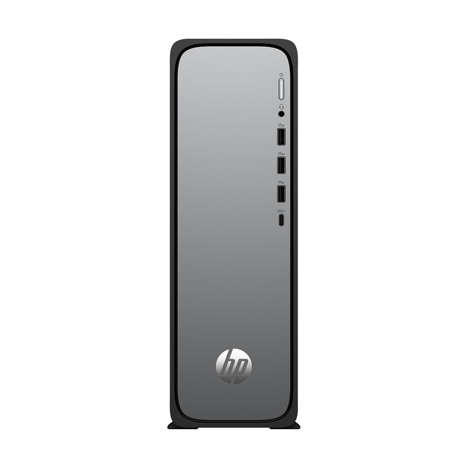 HP OmniDesk Slim, 13th Gen Intel Core i3-13100 (8GB DDR5, 512GB SSD), Win11, M365* Office 24, Meteor Silver, 3.8kg, Black Wired Keyboard, UHD Graphics, S03-0001in