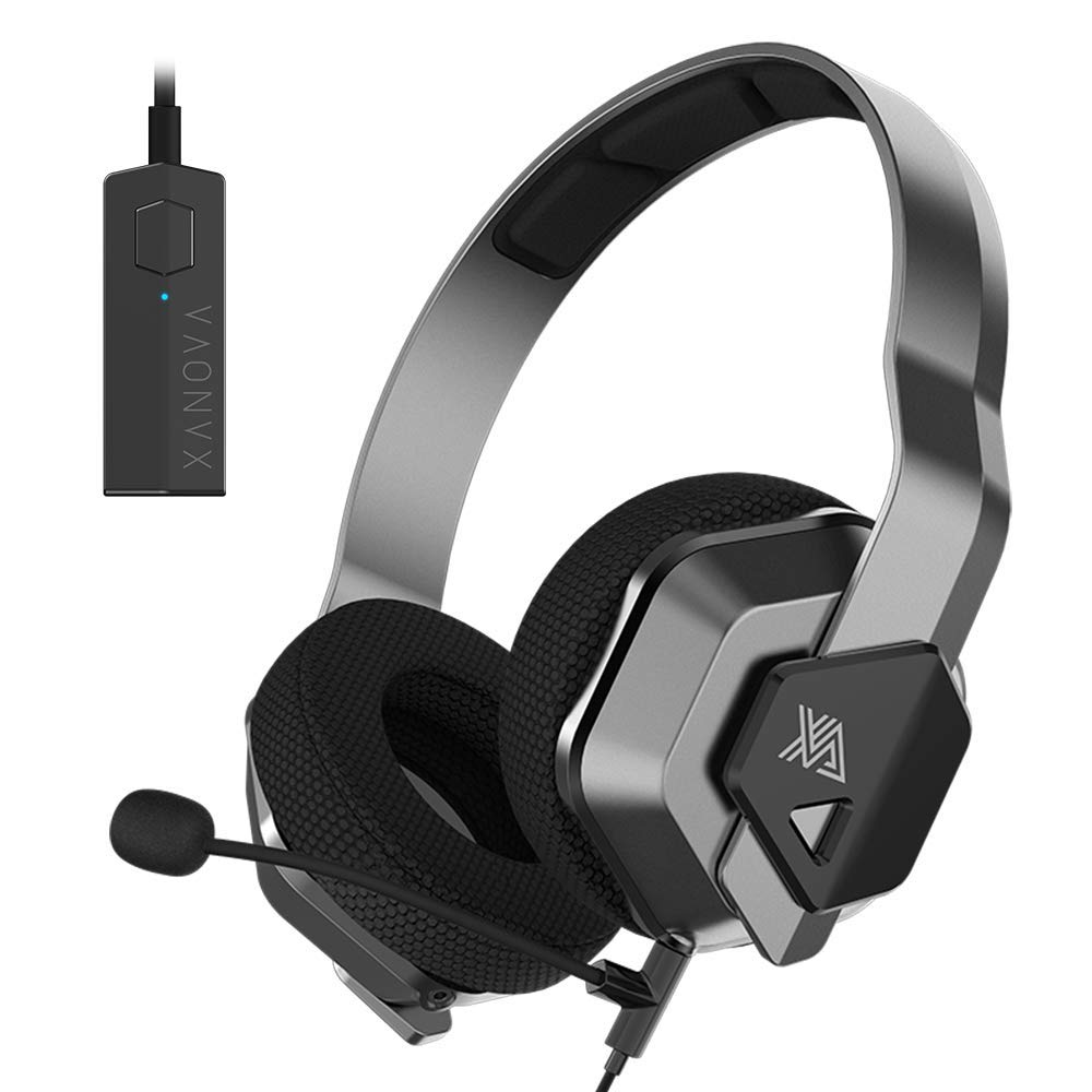 XANOVA Ocala U Wired 3.5mm 7.1 Surround Gaming Headphones With Mic ( Black ) ( PC / Mobile / Mac / Xbox / PS4 )
