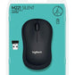 LOGITECH M221 Silent Wireless Ambidextrous Gaming Mouse ( 鈥?10-004882 ) ( 1000DPI / 3 Macro Button ) ( Black )