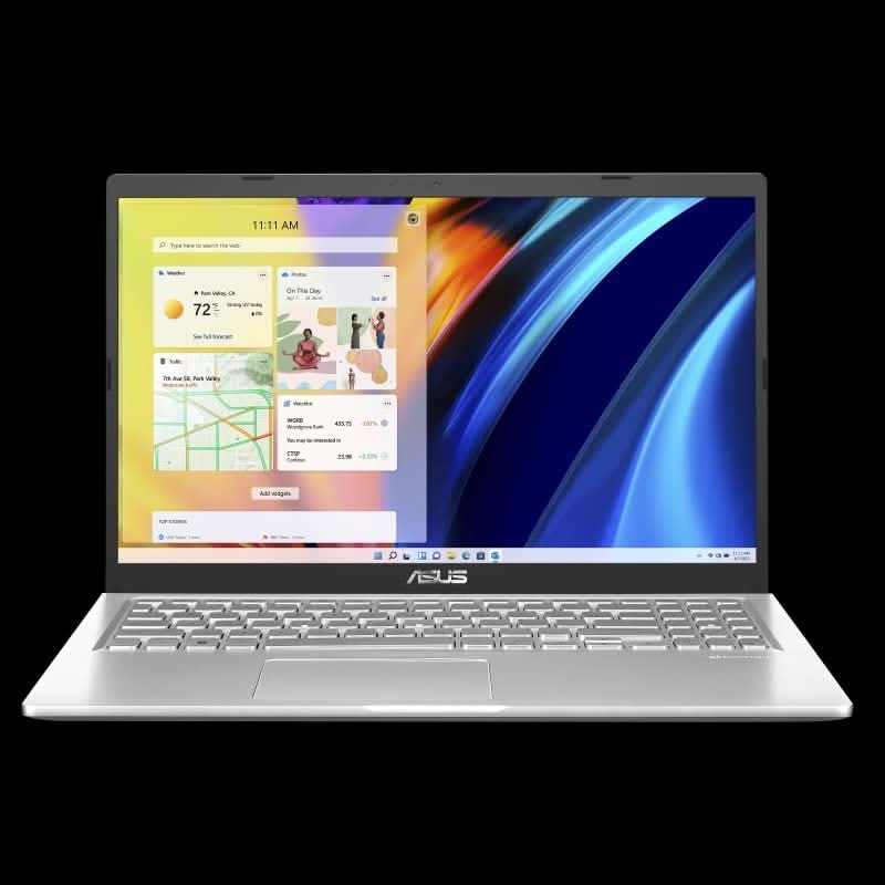 ASUS VIVOBOOK 15 X1500EA-EJ702WS INTEL CORE I7-1165G7 /8GB DDR4 + 8GB DDR4 / 512GB PCIE 3.0 SSD / 15.6-INCH / FHD (1920 X 1080) 16:9 / / TRANSPARENT SILVER /FINGERPRINT / WIN 11 HOME / MS OFFICE /
