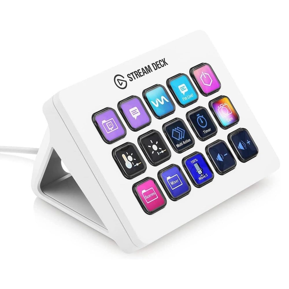 ELGATO Stream Deck MK.2 Studio Controller ( White )