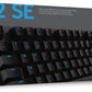 LOGITECH G 512 RGB BACKLIT MECHANICAL WIRED GAMING KEYBOARD WITH GX BLUE