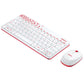 LOGITECH MK240 NANO USB WIRELESS KEYBOARD AND MOUSE SET