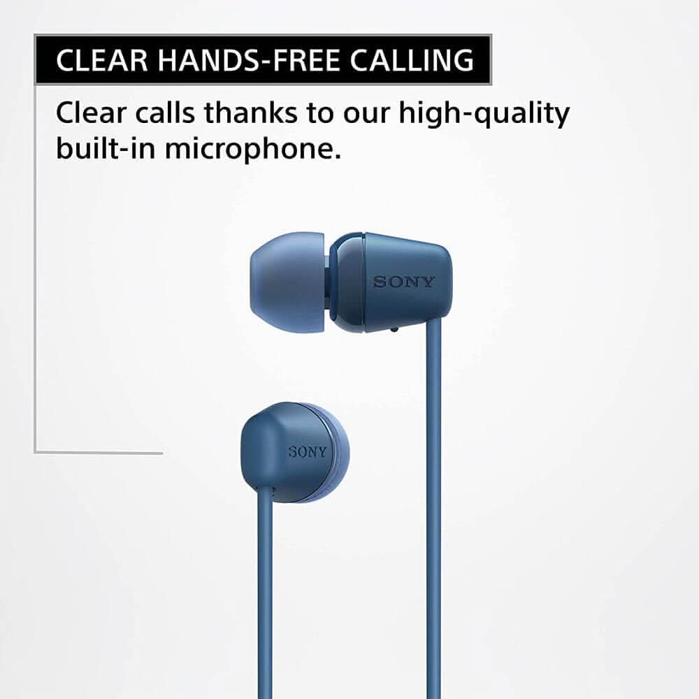 SONY WI-C100/CZ TAUPE WIRELESS HEADPHONES