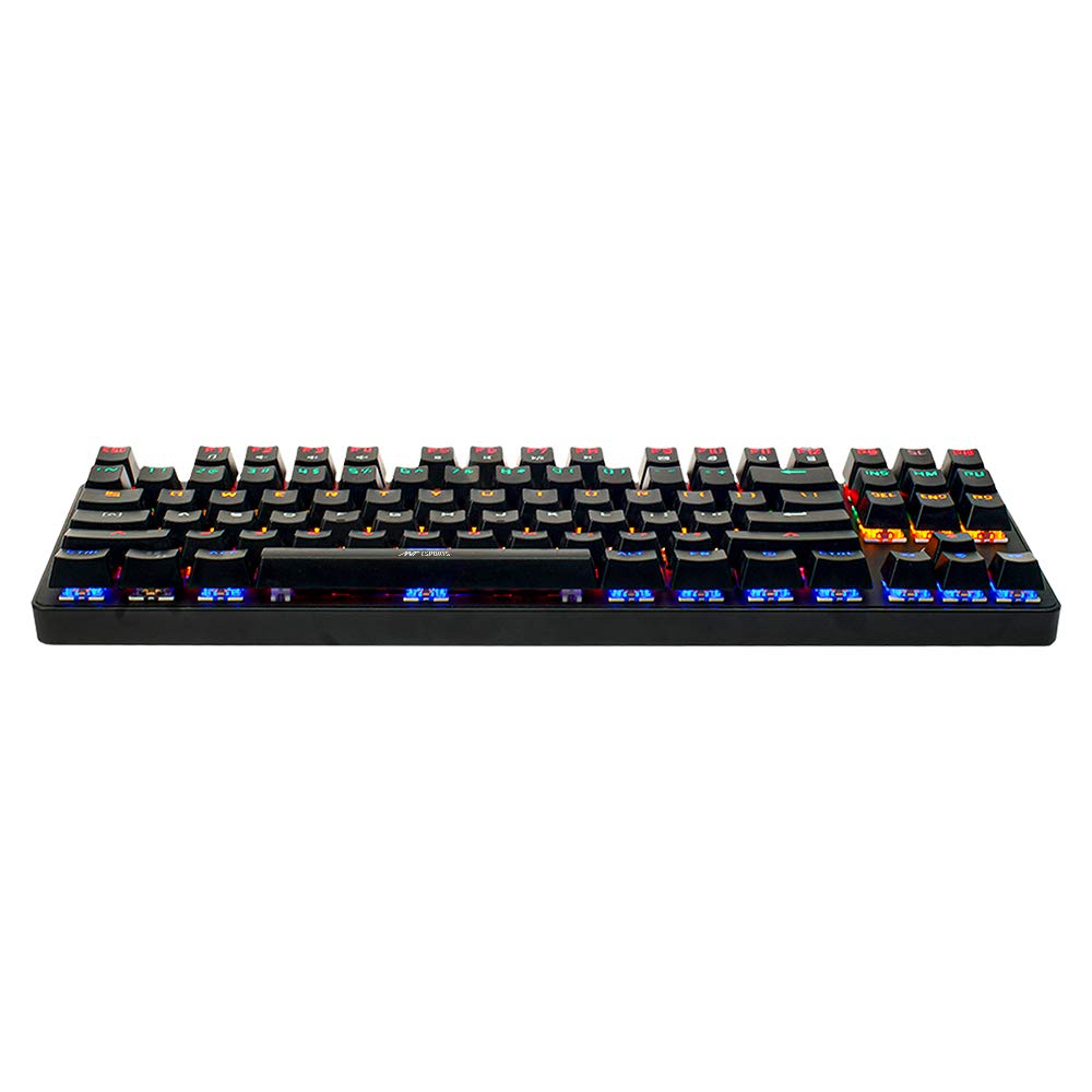 ANT ESPORTS MK1000 Tenkeyless Mechanical Wired Gaming Keyboard (Black) (Blue Switch) (Clicky Switch) (MK1000)