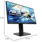 ASUS 24.5 Inch Full HD Nvidia G-Sync Compatible Esports Gaming LCD Monitor