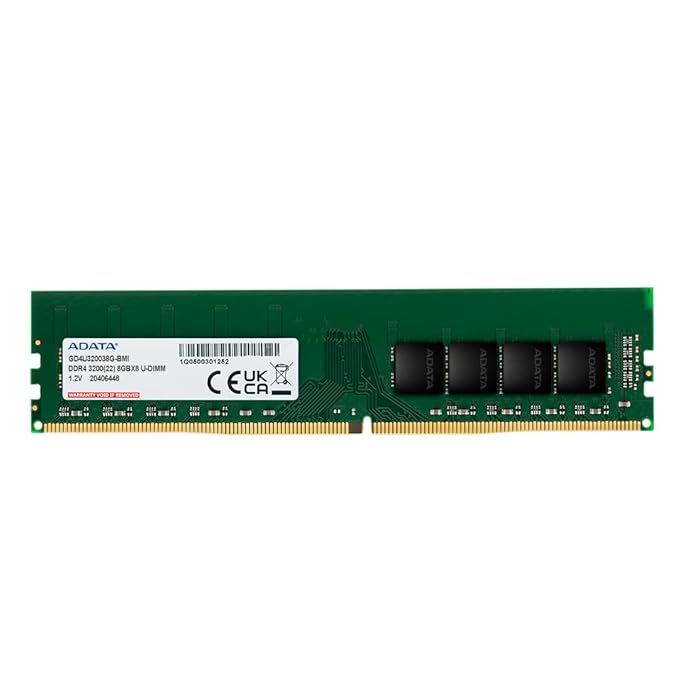 ADATA 8GB PREMIER DDR4 3200 U-DIMM MEMORY (AD-AD4U32008G22-SGN)