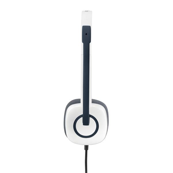 LOGITECH H150 Wired Stereo Gamine Headphone ( White ) ( PC / Mobile / Mac )