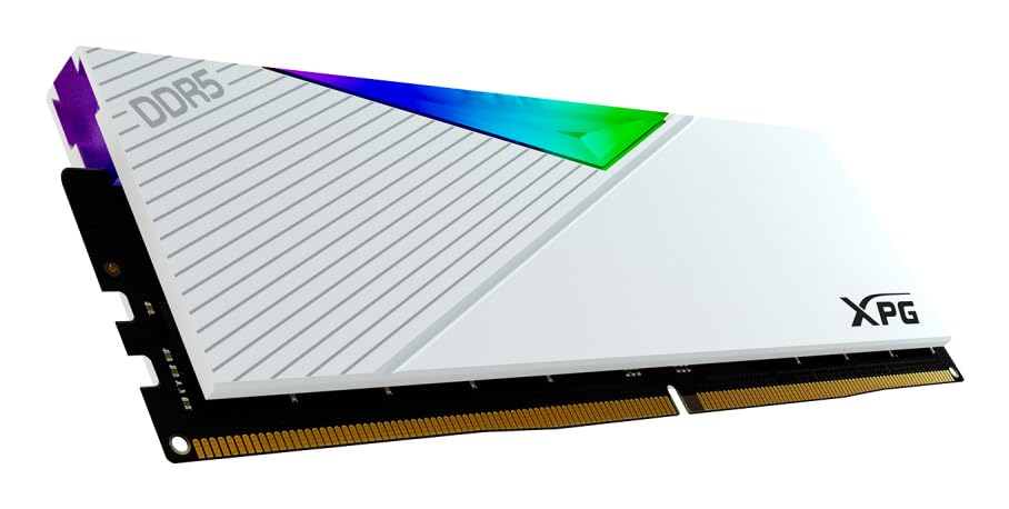 ADATA XPG 32GB D5 6000MHZ LANCER WHITE RGB AX5U6000C3032G-CLAWH