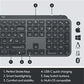 LOGITECH MX KEYS S WIRELESS KEYBOARD BLACK