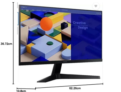 SAMSUNG 68.6 CM ESSENTIAL MONITOR (LS27C312EAWXXL) LED MONITOR S27C312EAW