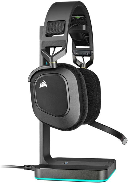 CORSAIR HS80 RGB WIRELESS HEADSET CARBON