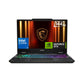 MSI CYBORG 15 B2RWEKG-217IN [CORE5-210H/16GB/512GB SSD/WIN11 HOME/15.6"/8GB-RTX5050 GRAPHICS/2 YEAR(S)/BLACK]