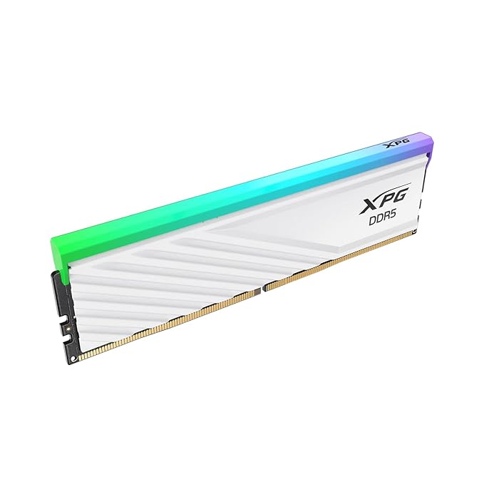 ADATA XPG DDR5 32GB (16X2) 6000 MHZ LANCER BLADE RGB WHITE AX5U6000C3016G-DTLABRWH