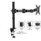 ANT ESPORTS POLE HELD ARTICULATION SINGLE MONITOR ARM - 17INCH - 30INCH MONITOR