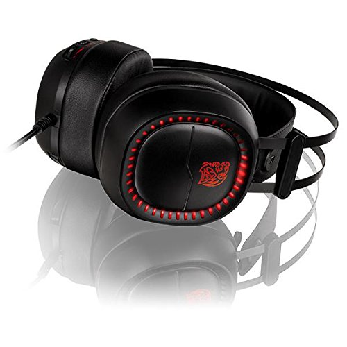 THERMALTAKE Shock Pro RGB Wired USB 7.1 Surround Gaming Headphones ( Black ) ( PC / Mac / Xbox / PS4 )