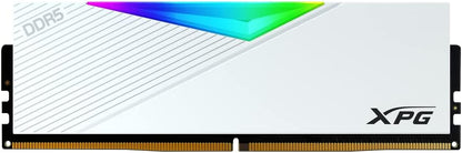 XPG 16GB*2 D5 5200MHZ LANCER RGB WHITE AX5U5200C3816G-DCLARWH