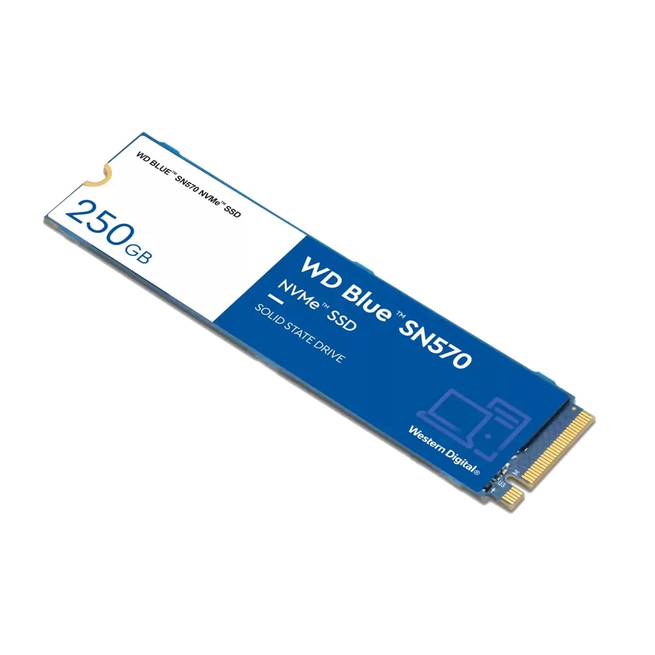 WESTERN DIGITAL 250GBSN570 BLUE NVME INTERNAL SSD WESTERN DIGITAL S250G3B0C