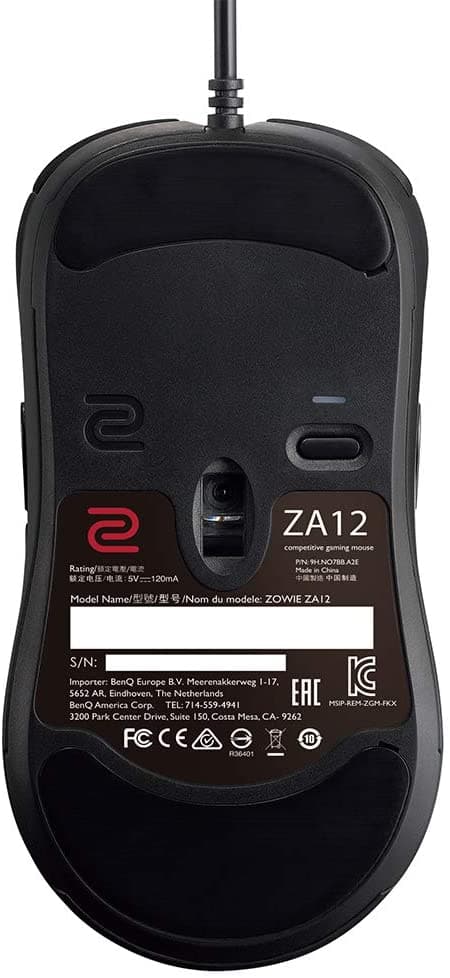 BENQ Zowie ZA12 Wired Ambidextrous Gaming Mouse ( ZA12 ) ( 3200DPI ) ( Black )