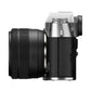 FUJIFILM X-T50 40 MP APS-C X-TRANS SENSOR|RETRO STYLE MIRRORLESS CAMERA|4K/6.2K VLOGGING|HIGH SPEED RECORDING FHD 240FPS|ADVANCE AF WITH 15-45MM OPTICAL ZOOM LENS F/3.5-5.6 - SILVER