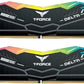 TEAMGROUP T-FORCE DELTA RGB 32GB (32GBX1) DDR5 5200MHZ RAM (BLACK)