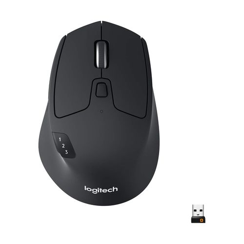 LOGITECH M720 Triathlon Wireless Ergonomic Gaming Mouse ( 910-004792 ) ( 1000DPI / 8 Macro Button ) ( Grey )