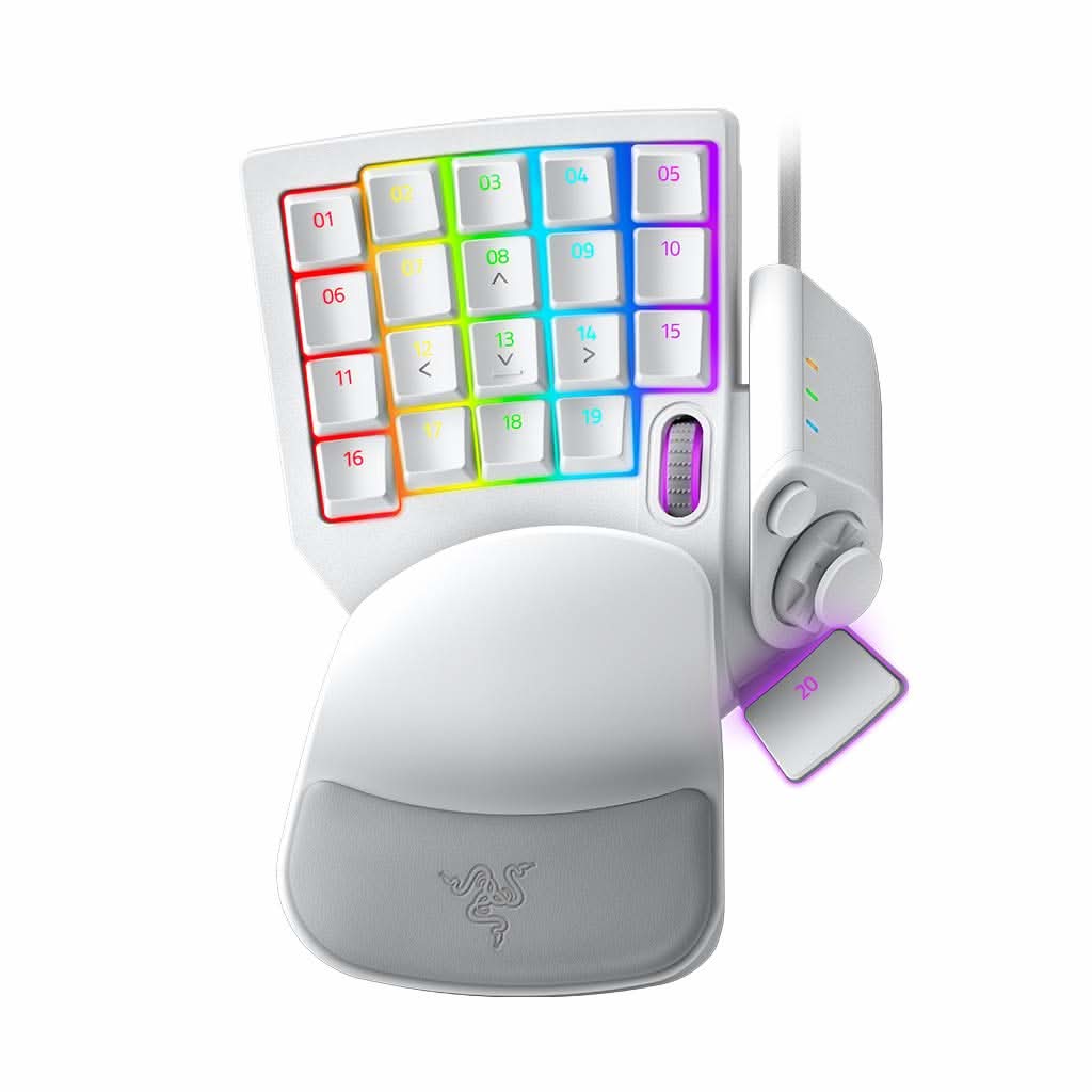 RAZER TARTARUS PRO ANALOG OPTICAL GAMING KEYPAD MERCURY RZ07-03110200-R3M1