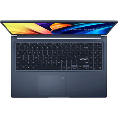 ASUS VIVOBOOK 15 WOW THE WORLD WITH SMOOTH POWER X1502ZA-BQ502WS INTEL CORE I5-1240P/8GB DDR4/512GB SSD/15.6-INCHES/ FHD/QUIET BLUE/FINGERPRINT / 42WHRS BATTERY/MS OFFICE, WINDOWS 11