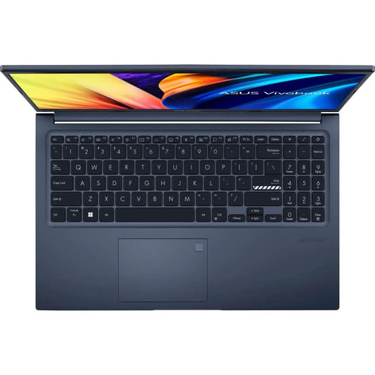 ASUS VIVOBOOK 15 WOW THE WORLD WITH SMOOTH POWER X1502ZA-BQ502WS INTEL CORE I5-1240P/8GB DDR4/512GB SSD/15.6-INCHES/ FHD/QUIET BLUE/FINGERPRINT / 42WHRS BATTERY/MS OFFICE, WINDOWS 11