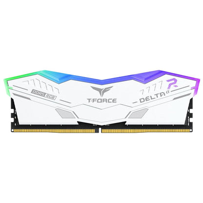 TEAMGROUP T-FORCE DELTA RGB 32GB (32GBX1) DDR5 5600MHZ DESKTOP RAM (WHITE)