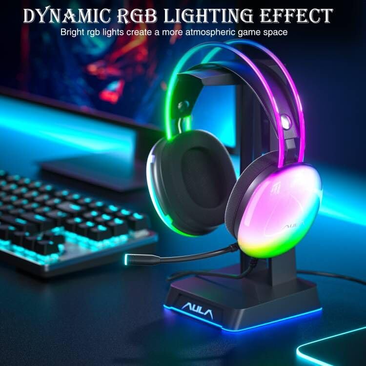 AULA S505 BLACK GAMING HEADSET BLACK