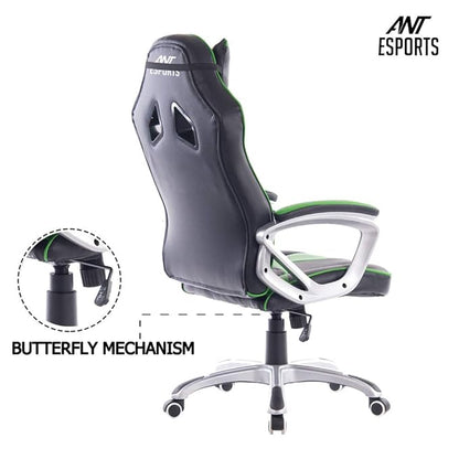 ANT ESPORTS 8077 GAMING CHAIR GREEN