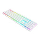 RAZER DEATHSTALKER V2 PRO - WIRELESS LOW PROFILE OPTICAL GAMING KEYBOARD (CLICKY PURPLE SWITCH) - WHITE RZ03-04363500-R3M1