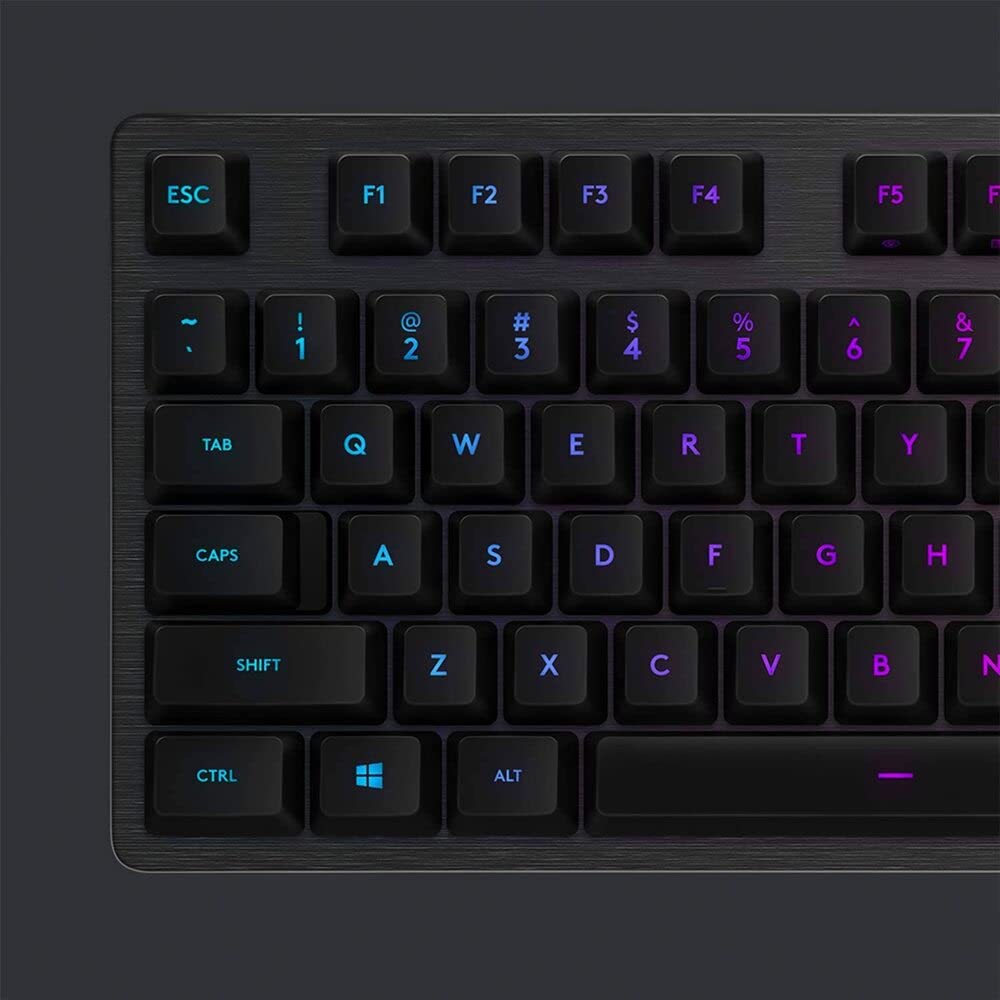 LOGITECH G 512 RGB BACKLIT MECHANICAL WIRED GAMING KEYBOARD WITH GX BLUE