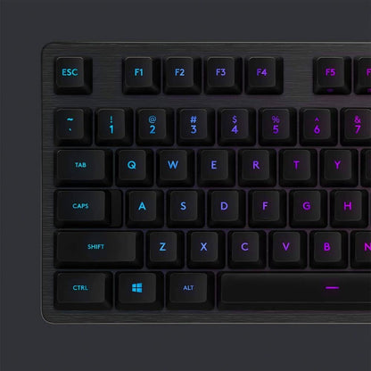 LOGITECH G 512 RGB BACKLIT MECHANICAL WIRED GAMING KEYBOARD WITH GX BLUE