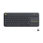 LOGITECH K400 Plus-AP 65% Membrane Wireless Touch keyboard ( Black )