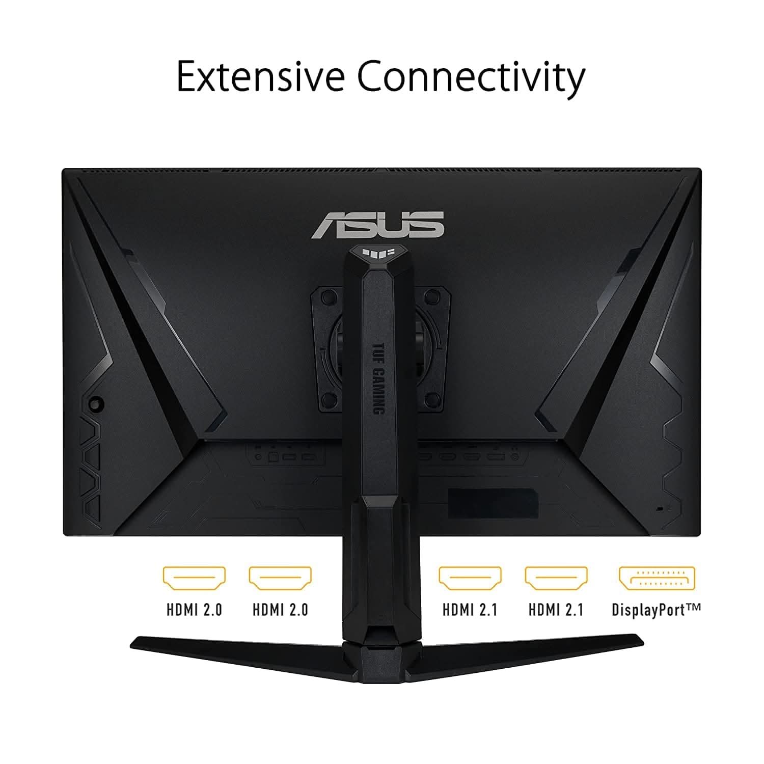 ASUS TUF GAMING 28 INCH VG28UQL1A UHD IPS 144HZ GAMING MONITOR WITH HEIGHT ADJUSTMENT