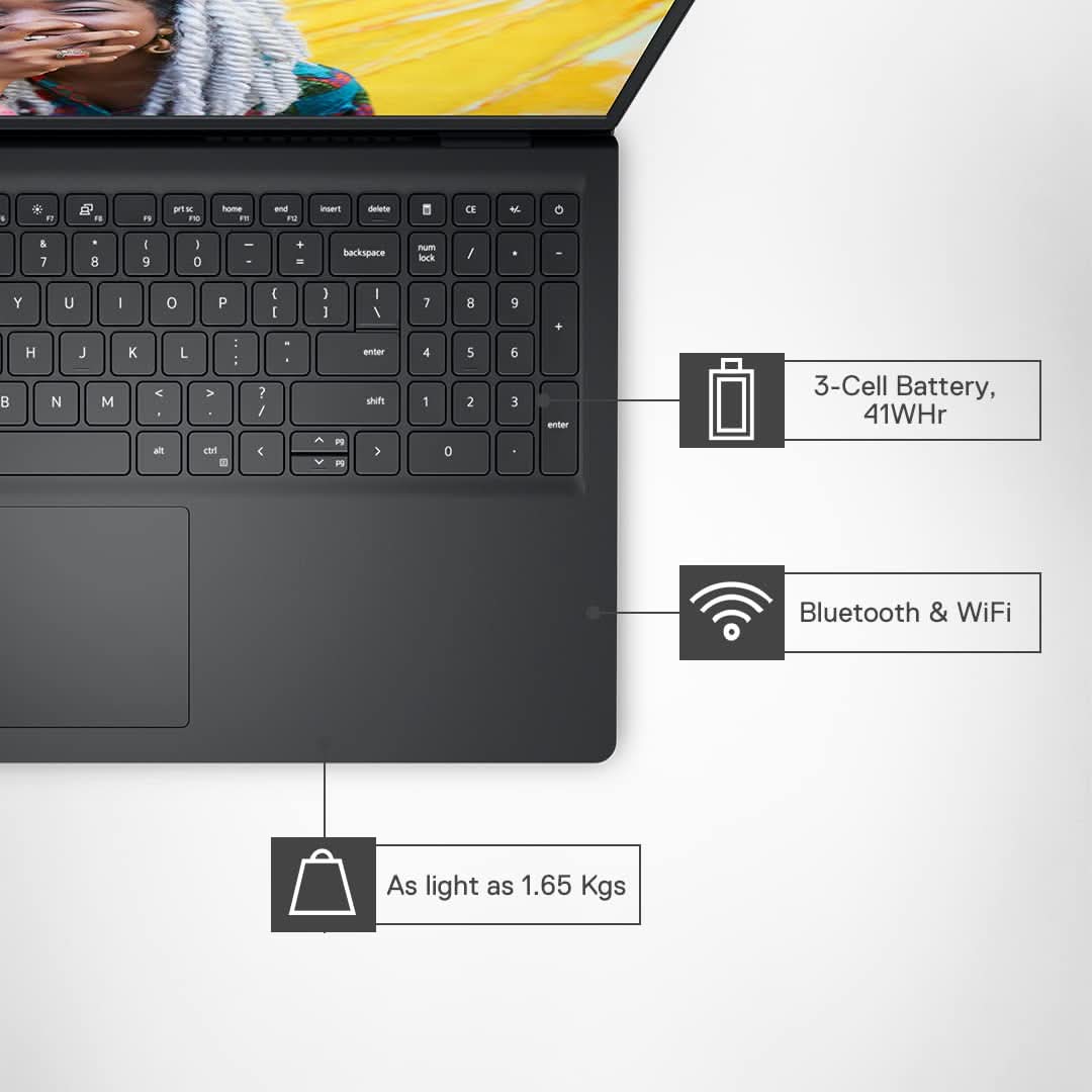 DELL INSPIRON 15-3520 [CI3-1215U 12TH GEN/8GB/512GB SSD/WIN11 HOME+MSO/15.6 INCH/INTEGRATED GRAPHICS /1 YEAR(S)/BLACK]