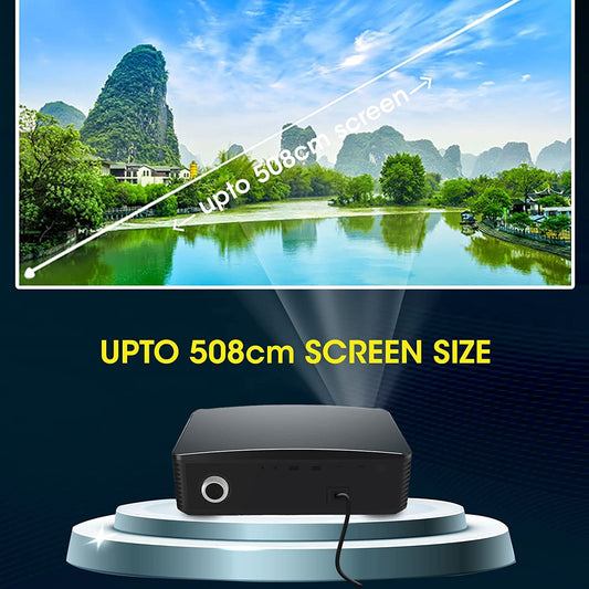 ZEBRONICS PIXAPLAY 16 SMART LED PROJECTOR