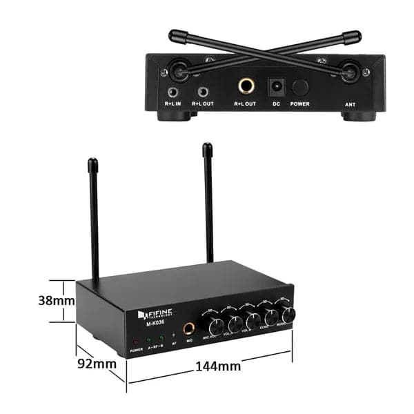 FIFINE K036 Wireless Handheld Microphone